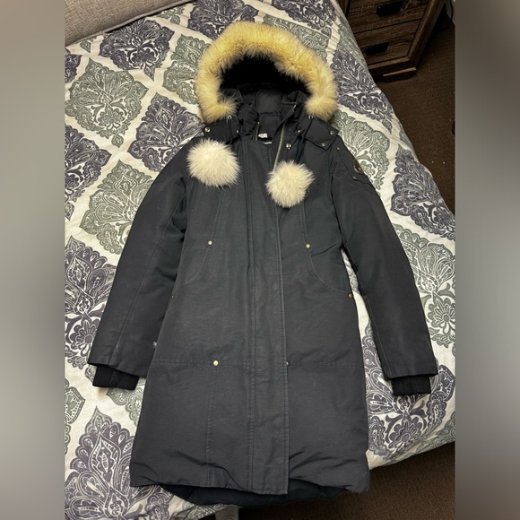 Black Moose knuckles jacket. - Picture 1 of 5